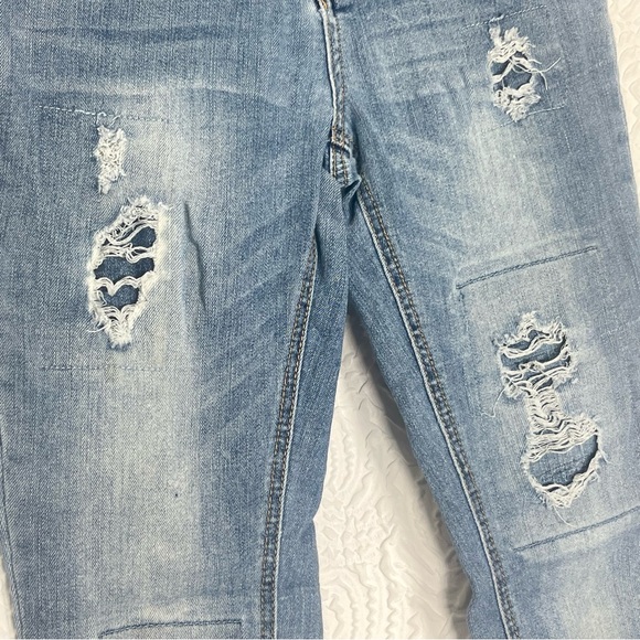 VANILLA STAR Distressed Skinny Jeans Girls Size 12 - Picture 5 of 8